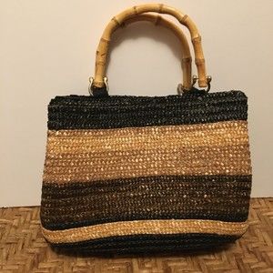 Woven handbag